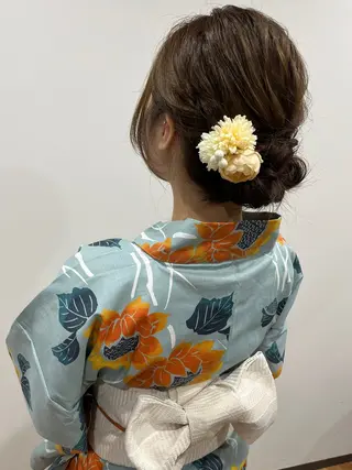 ミディアム koikiナチュラル オリーブカラー🦙のヘアスタイル