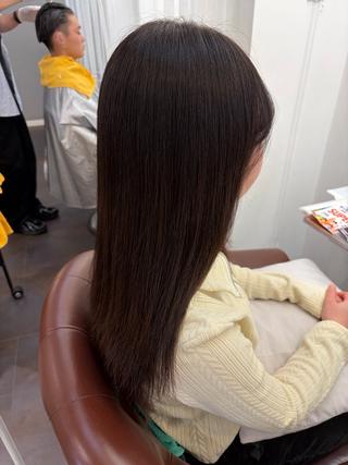 ロング カラー 志村 梨帆のヘアスタイル
