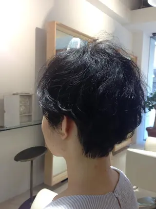 ショート 山内 瑞穂のヘアスタイル