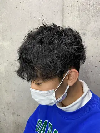 パーマ メンズ 再現性No.1ヘア ごーた立川のヘアスタイル