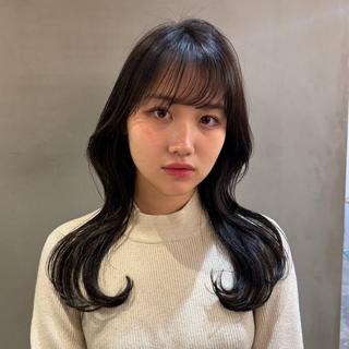 ロング カラー 縮毛矯正/レイヤー 髪質改善/ともきのヘアスタイル