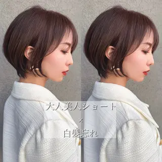 ショート 似合わせ松本 容政のヘアスタイル