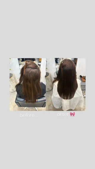 ロング 可愛いstyling おしえます♡🌸冬桜のヘアスタイル