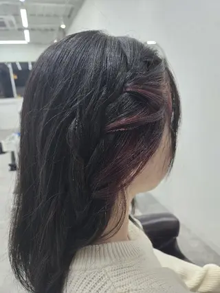 カラー ショート/ボブ/中村 遥香 🧸🤍のヘアスタイル