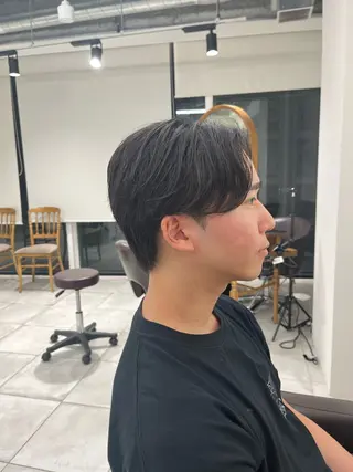 ショート パーマ メンズ 🏆メンズヘア特化 🥇代表りんぺーのヘアスタイル