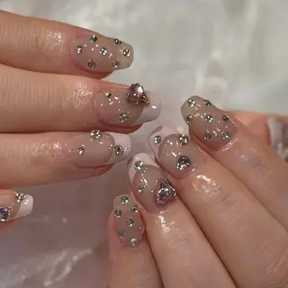 ネイル yume 🎀大人ガーリー🎀のネイルデザイン