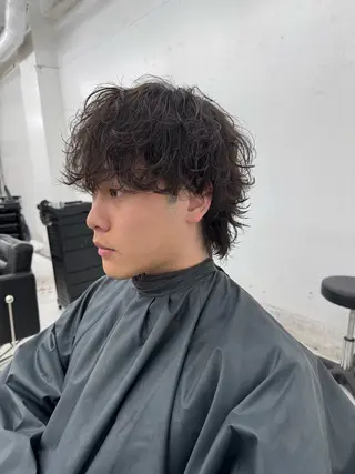 メンズ 柏メンズパーマ特化 蛯谷 晃裕のヘアスタイル