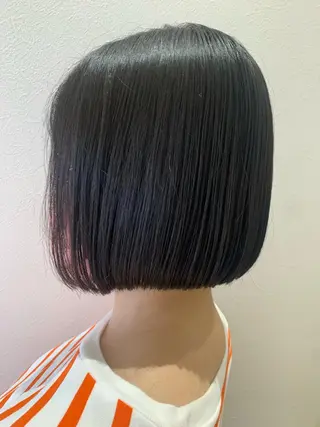 ショート パーマ hubhair レイヤー/透明感のヘアスタイル