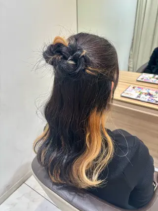 ロング ヘアアレンジ 透明感カラー/巻き髪 🤍あすみ‎‎‎🤍のヘアスタイル