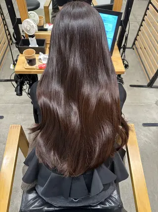 ロング カラー 🎀好印象を作る🎀 平沢🤍のヘアスタイル