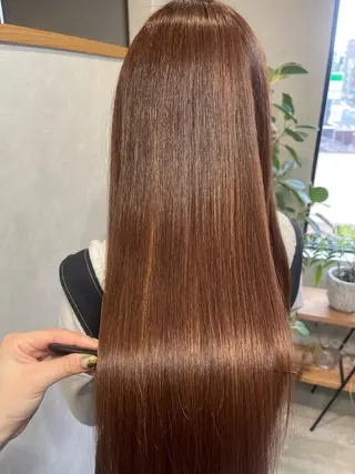 ロング ARCHE 心斎橋 常塚のヘアスタイル