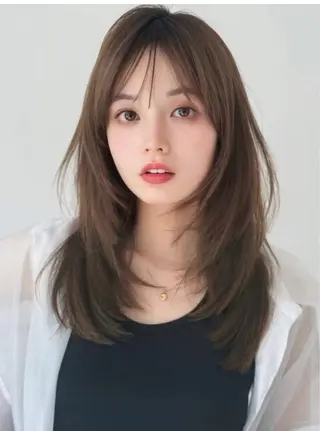 セミロング カラー ヘアアレンジ トレンド×似合わせ 中野悠のヘアスタイル