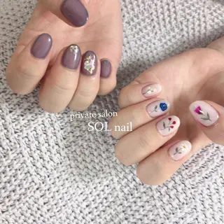 ネイル SOL NAILのネイルデザイン