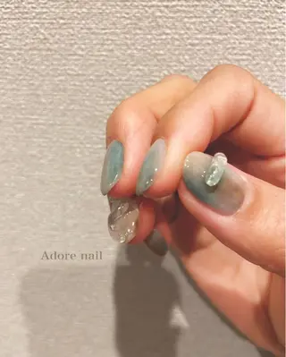 カラー ネイル マツエク・マツパ Adore nailのネイルデザイン