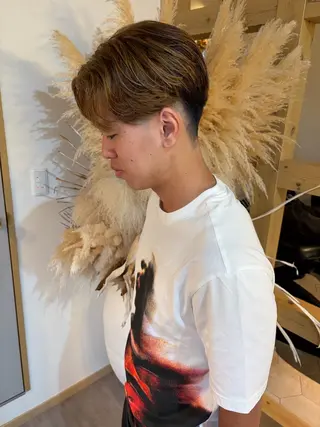 カラー メンズ 内野 友貴のヘアスタイル