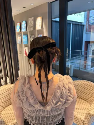 ヘアアレンジ 誰もが憧れる艶髪✨ /アレンジヘア🎀のヘアスタイル