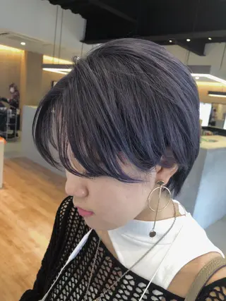 ショート カラー 堀田 将輝のヘアスタイル