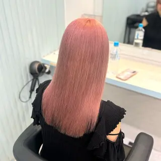 ロング カラー 暖色🩷透明感カラー ♡Maika♡のヘアスタイル