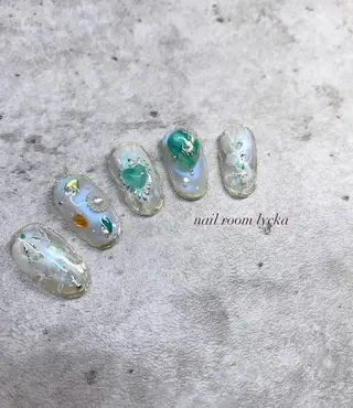ネイル ネイルルームリッカ 𝐦𝐚𝐲𝐮のネイルデザイン
