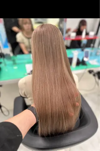 ロング カラー ヘアアレンジ 🧸ミルクティー特化 🧸MASAKIのヘアスタイル