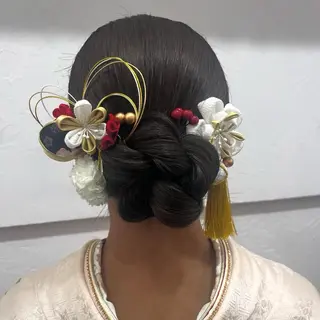 ヘアアレンジ 玉城 里奈のヘアスタイル