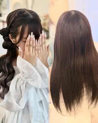 ロング ヘアアレンジ 梅田茶屋町ヘアセット 🎀RIONA🎀のヘアスタイル