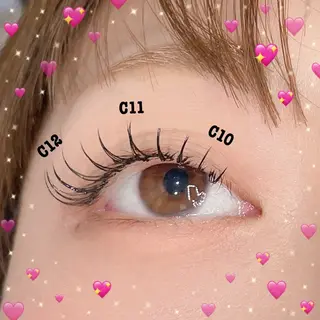 マツエク・マツパ 🎀Rairia eyelash🤍のマツエク・マツパデザイン