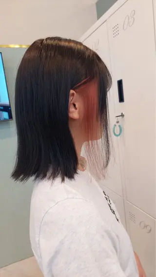 ショート カラー Agu hair 浅原 心のヘアスタイル