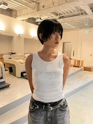 ショート 洲﨑 昴世のヘアスタイル