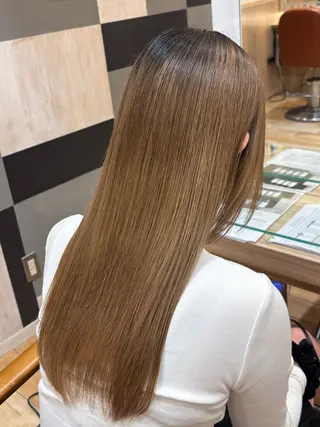 セミロング 平久保 唯那のヘアスタイル