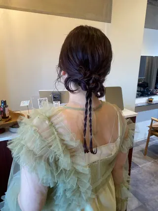 ロング みやけ ひなのヘアスタイル