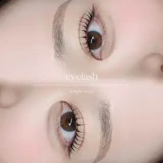 マツエク・マツパ iBROW. HIRARI🦋のマツエク・マツパデザイン