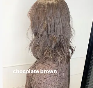 ミディアム カラー ヘアアレンジ Amelie yunのヘアスタイル