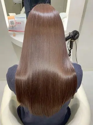 ロング カラー 茂木 陽菜のヘアスタイル