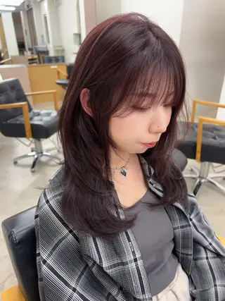 ロング vince. moekoのヘアスタイル