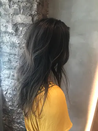 ミディアム カラー パーマ 髪質改善 Daisukiのヘアスタイル