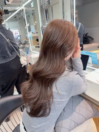 ロング カラー ヘアアレンジ 【博多髪質改善】 吉村　清志のヘアスタイル