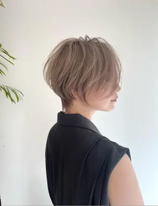 ショート カラー 表参道/ショート特化 /似合わせ/荒砂のヘアスタイル