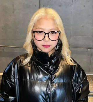 ミディアム カラー 🌈メンズパーマ🌈 メンズカットアリサのヘアスタイル