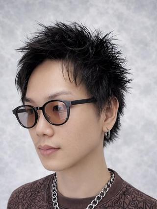 ショート メンズ 髪質改善心斎橋 namelessのヘアスタイル