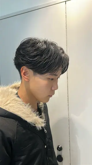 パーマ メンズ 湯浅禅也/プードル /波巻きパーマ/栄のヘアスタイル