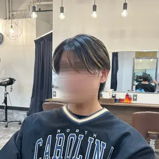 ミディアム メンズ ヘア✂️&アイ👁️ 🫧ミユウ🫧のヘアスタイル