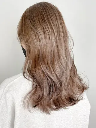 カラー ヘアアレンジ パーマ ITbyALBUM 中野店のヘアスタイル
