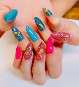 ネイル 🦋YU810 ナチュラル専門店🦋のネイルデザイン