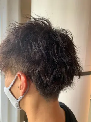 ショート パーマ LUXBE LUCEのヘアスタイル