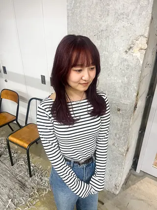 セミロング 中江 友哉のヘアスタイル