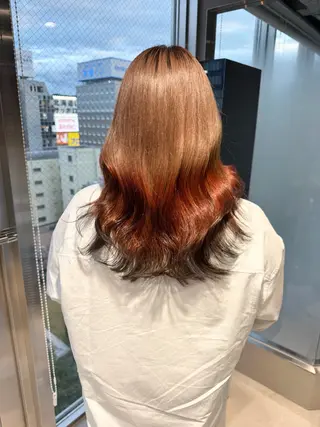 ロング カラー 札幌美容師/ブリーチ /ハイトーン/Doiのヘアスタイル