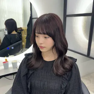ロング カラー Ren. 🦋デザインカラーのヘアスタイル
