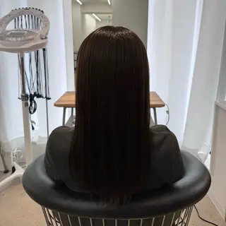 ロング パーマ 内田 愛莉のヘアスタイル