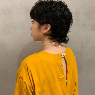 ショート パーマ アンニュイヘア🪽 ayumiのヘアスタイル